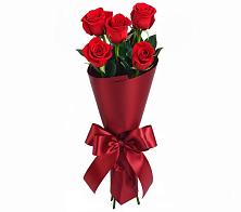 Букет 5 Красных роз Эдлесс Лав в Заюково