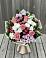 Букет цветов из: Альстромерии, Гвоздики, Розы и Хризантемы в Заюково