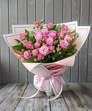 Букет Розовый кустик #REPLACE_PRED# Заюково