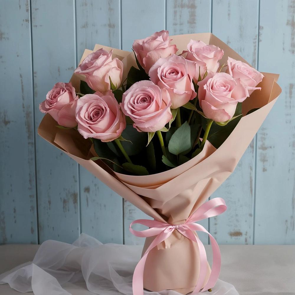 Букет цветов из: Розы в Заюково