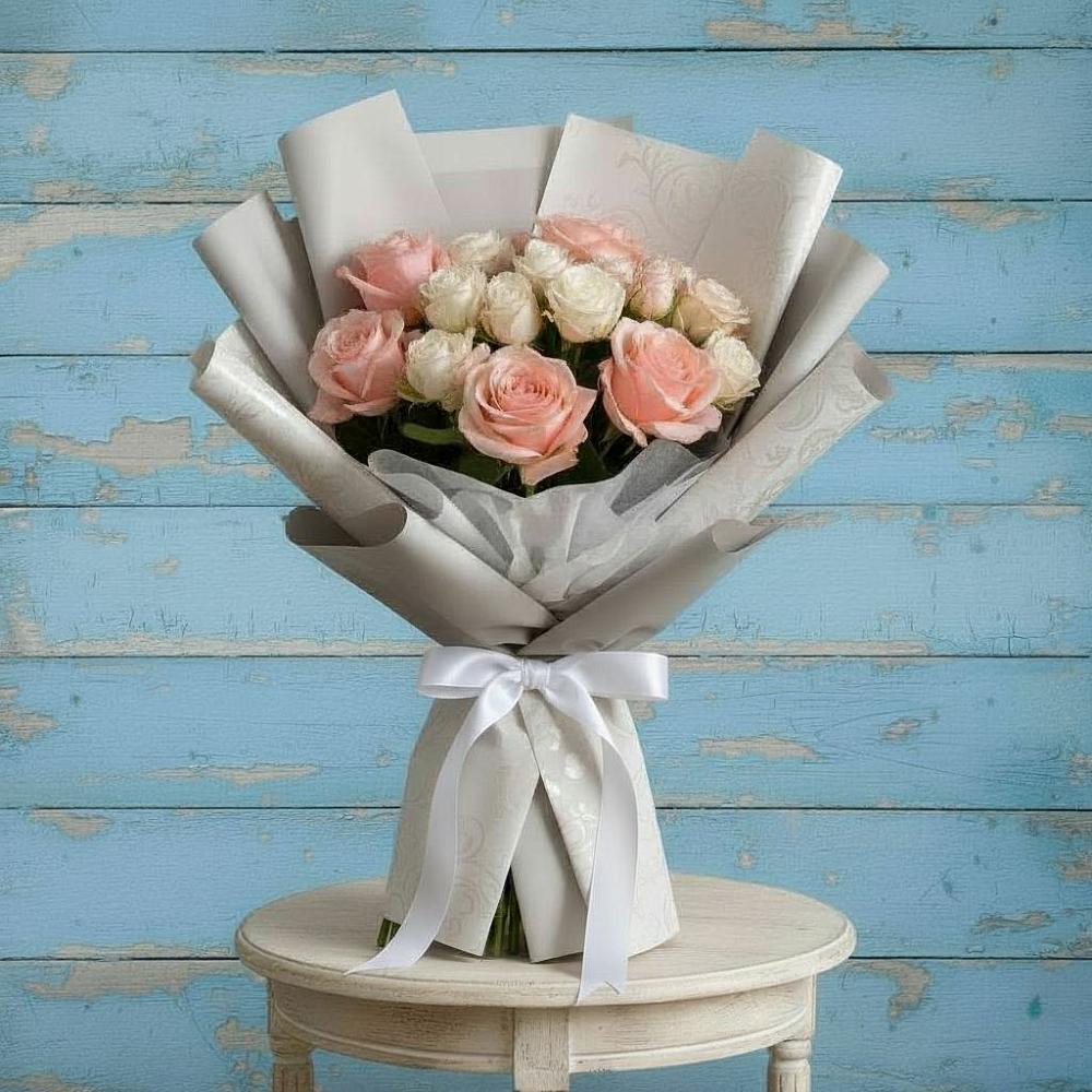 Букет цветов из: Розы в Заюково