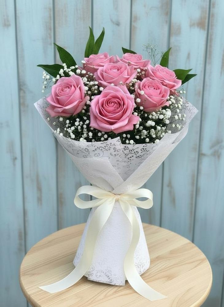 Букет цветов из: Розы в Заюково