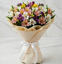 Букет цветов из:  Альстромерии в Заюково