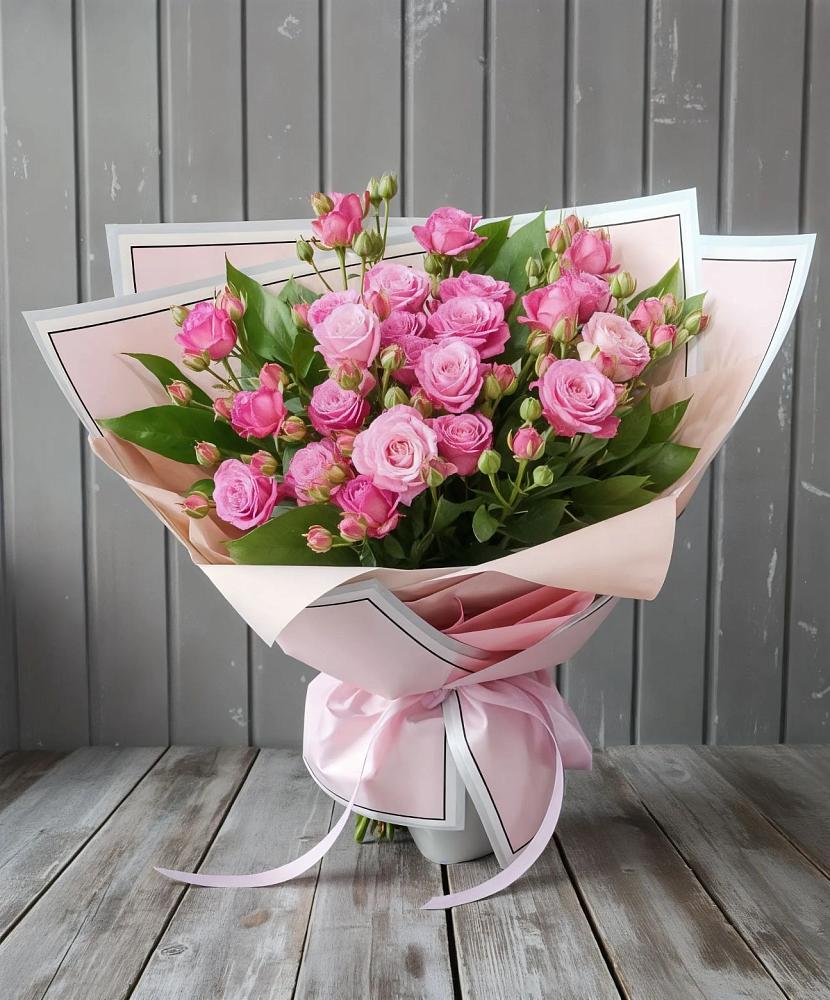 Букет Розовый кустик в Заюково