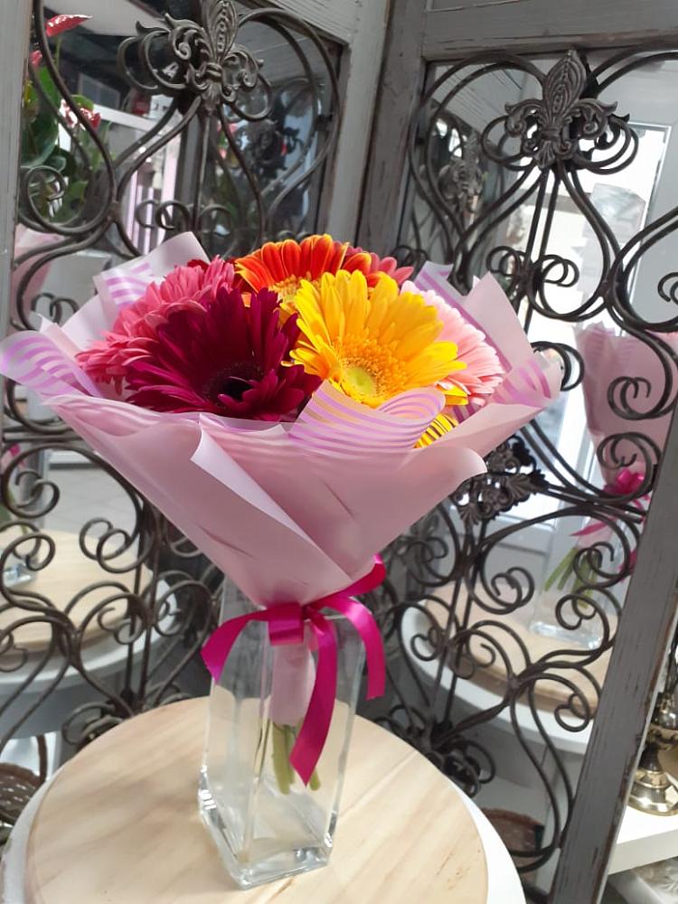 Букет цветов из: Герберы в Заюково