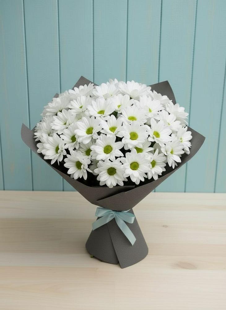 Букет цветов из: Хризантемы в Заюково