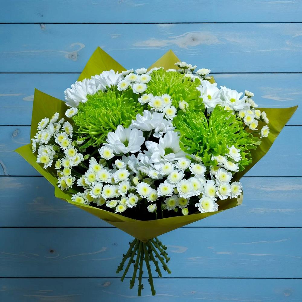 Букет цветов из: Хризантемы в Заюково