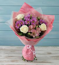 Букет цветов из:  Герберы в Заюково