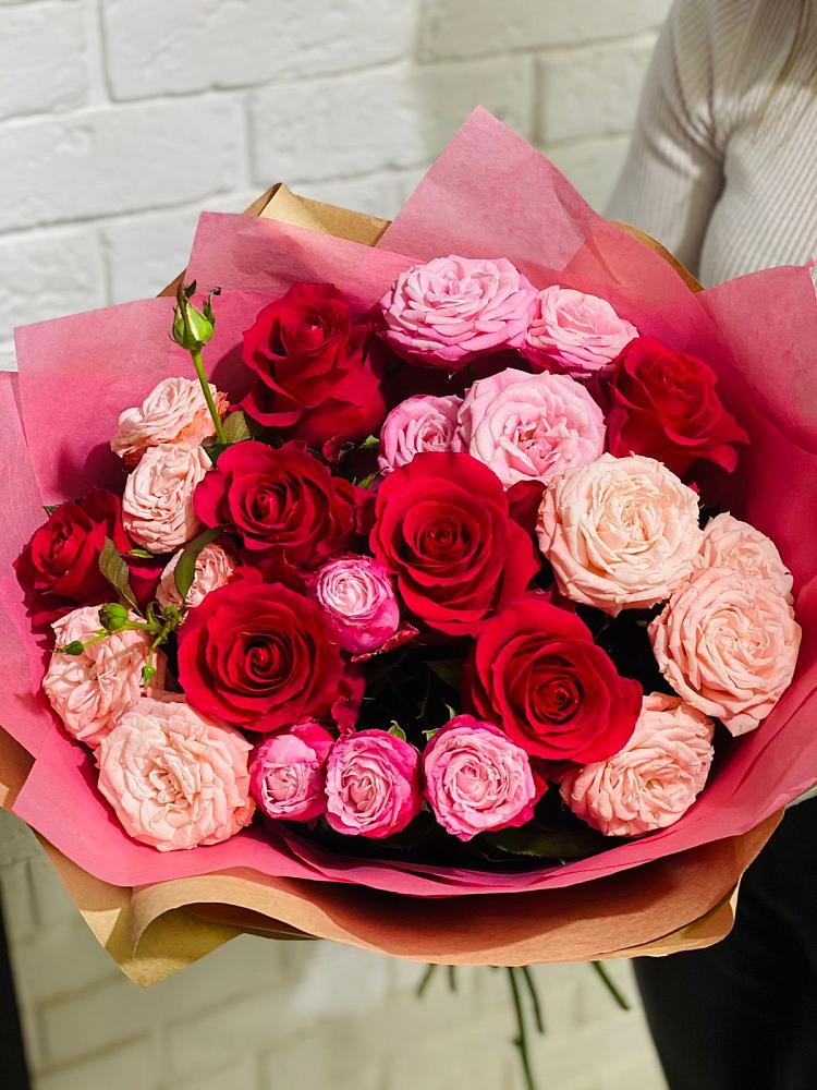 Букет цветов из: Розы в Заюково