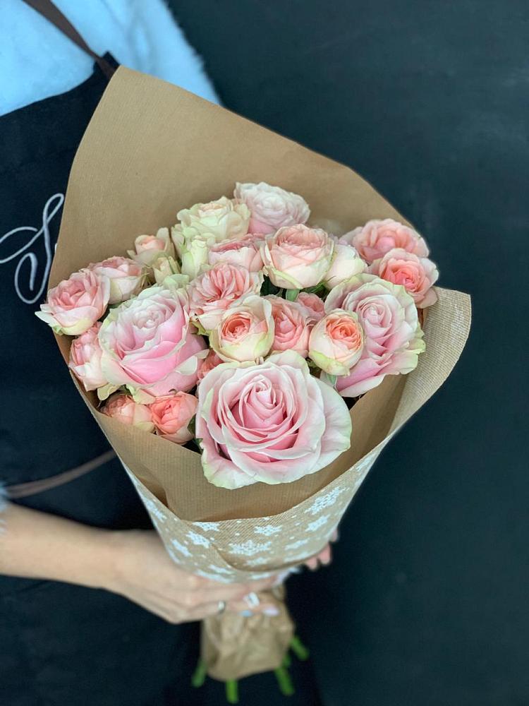 Букет цветов из: Хризантемы и Розы в Заюково