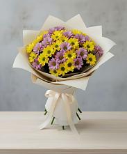 Букет цветов из:  Хризантемы в Заюково