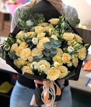 Букет цветов из:  Розы и Лизиантусы #REPLACE_PRED# Заюково