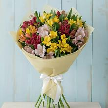 Букет цветов из:  Альстромерии в Заюково