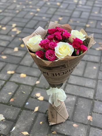Букет цветов из: Розы в Заюково