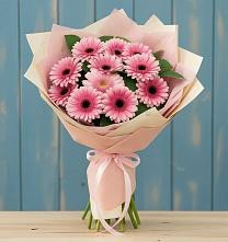 Букет цветов из:  Герберы в Заюково