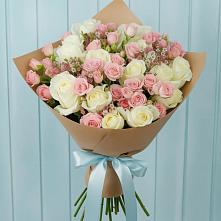 Букет цветов из:  Розы в Заюково